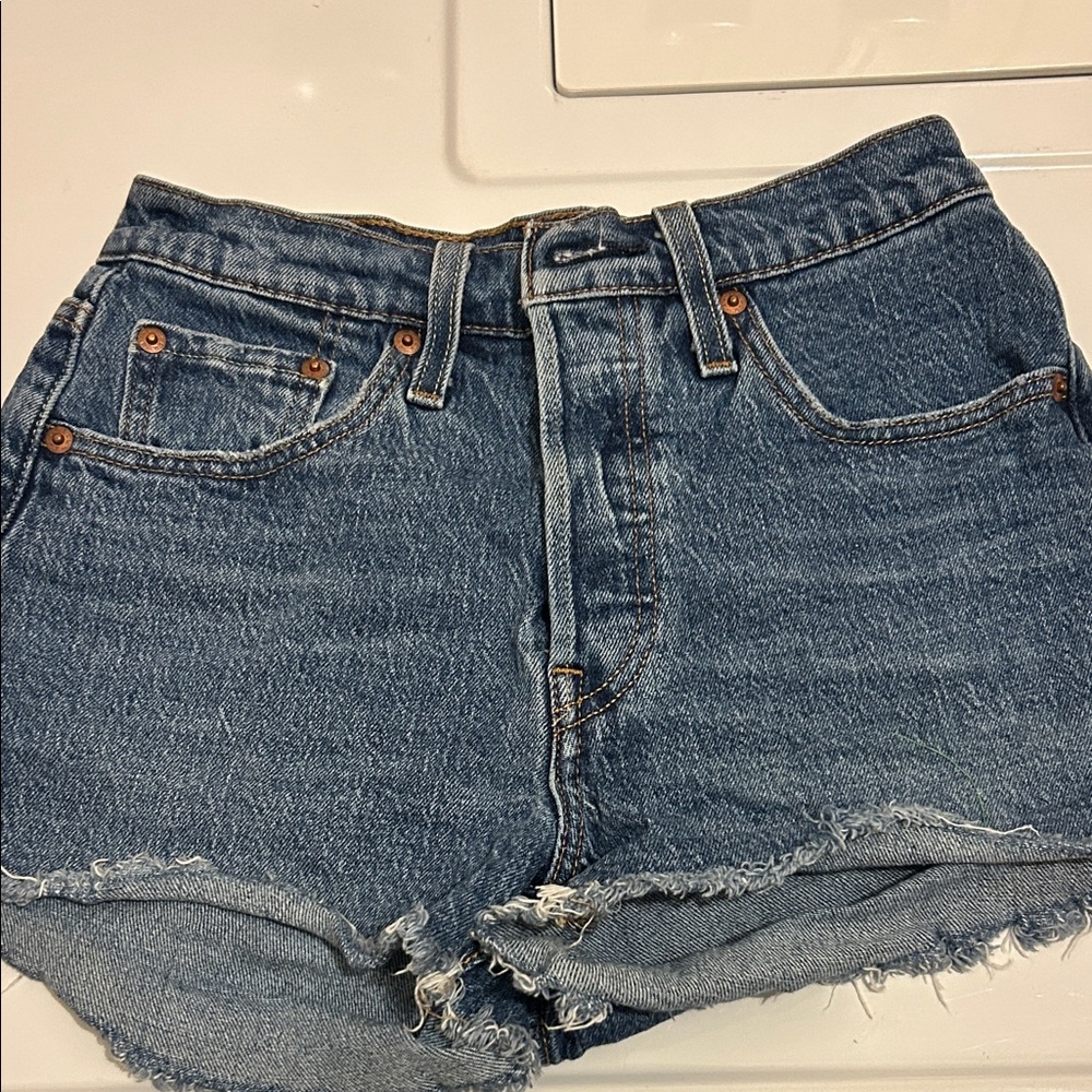 Classic High-Rise 501 Levi’s Women's Shorts - Blue